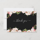 Elegant Funeral Hartelijk dank Bedankkaart (Achterkant)