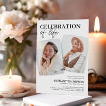 Elegant Funeral Memorial