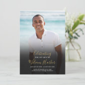 Elegant Funeral Photo Order of Service Programme (Staand voorkant)