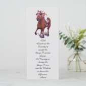 Elegant Funeral Service Memorial Kaart (Staand voorkant)