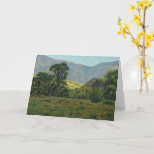 Elegant Funeral Service Memorial Kaart