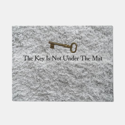 Elegant Funny Novelty Glam Faux Carpet Patroon Deurmat (Voorkant)