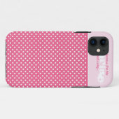 Elegant Funny Polka Dot Wedding Cell Case (Achterkant (horizontaal))