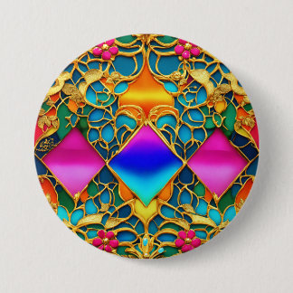 Elegant futuristisch Frans herenhuis interieur Ronde Button 7,6 Cm