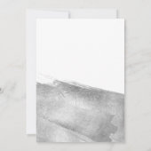 Elegant GALA Company Zilveren Borstel Kaart (Achterkant)