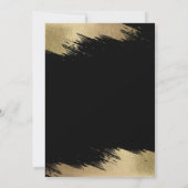 Elegant Gala Party Kaart (Achterkant)