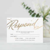 Elegant Gala RSVP (Staand voorkant)
