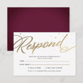 Elegant Gala RSVP (Voorkant / Achterkant)