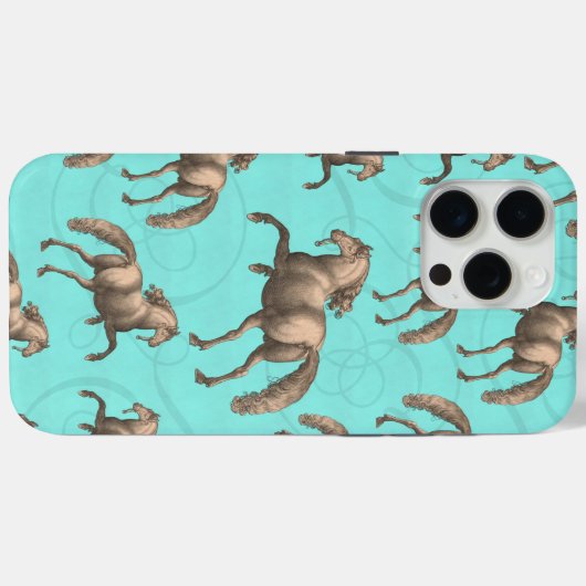 Elegant Galloping Spanish Horse Case-Mate iPhone Case (Achterkant (horizontaal))