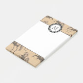 Elegant Galloping Spanish Horse Post-it® Notes (Schuin)