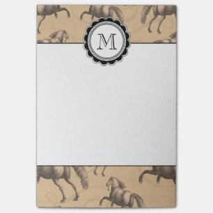 Elegant Galloping Spanish Horse Post-it® Notes