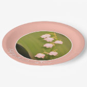 Elegant Garden Floral Papieren Bordje (Gekanteld)