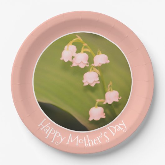 Elegant Garden Floral Papieren Bordje (Voorkant)