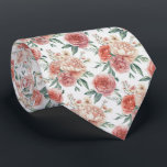Elegant Garden Floral Pattern Stropdas<br><div class="desc">A refined garden floral pattern featuring roses,  peonies,  and soft botanical elements. This elegant and romantic design is perfect for spring weddings,  formal events,  stylish everyday wear,  and thoughtful gift giving.</div>