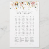 Elegant Garden Flowers Floral Vrijgezellenfeest Ga (Voorkant)