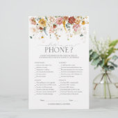 Elegant Garden Flowers Floral Vrijgezellenfeest Ga (Staand voorkant)