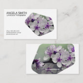 Elegant Garden Flowers Visitekaartje (Voorkant / Achterkant)