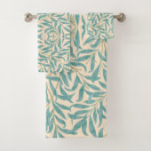 Elegant Garden Leaves Bad Handdoek (Insitu)