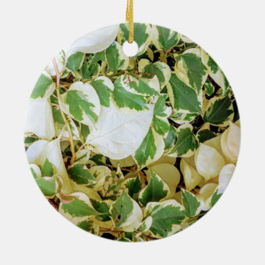 Elegant Garden Rustic Keramisch Ornament (Achterkant)