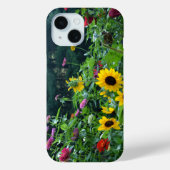 Elegant Garden Uitzicht madeliefjes kosmos zonnebl Case-Mate iPhone Case (Achterkant)