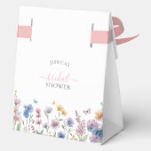 Elegant Garden Vrijgezellenfeest Bedankt voor uw k Bedankdoosjes (Achterkant)