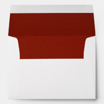 Elegant Garnet Red Lined