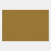 Elegant garrow goud Minimalistisch en chique Inpakpapier Vel (Voorkant 3)