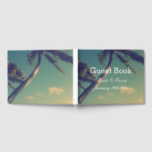 Elegant gastenboek voor intieme strandbruiloft (Volledig)