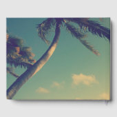 Elegant gastenboek voor intieme strandbruiloft (Achterkant)