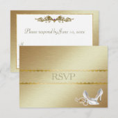 Elegant gay Wedding RSVP (Voorkant / Achterkant)