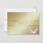 Elegant gay Wedding RSVP Kaartje (Voorkant)