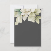 Elegant Gay Wedding Two Grooms in Suits Bedankkaart (Achterkant)