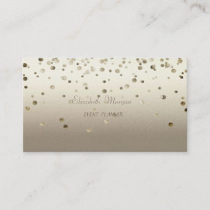 Elegant, geavanceerd, eenvoudig, Confetti Visitekaartje