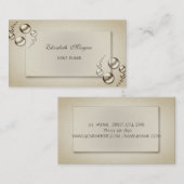 Elegant geavanceerd grafisch voorspellend visitekaartje (Voorkant / Achterkant)