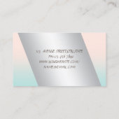 Elegant, geavanceerd, modern, Lips Visitekaartje (Achterkant)