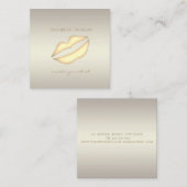 Elegant, geavanceerd, modern, stijlvol, liften vierkante visitekaartje (Voorkant / Achterkant)