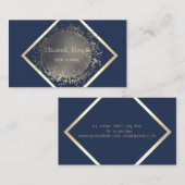 Elegant geavanceerde professionele geometrische visitekaartje (Voorkant / Achterkant)