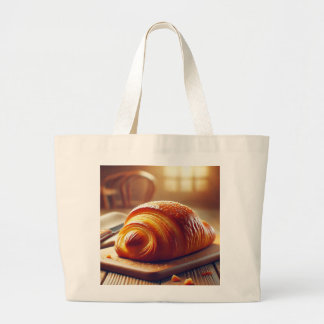 Elegant gebakthema grote tote bag