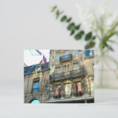 Elegant-gebouwen in Dijon, Bourgogne, Frankrijk 1 Briefkaart (Staand voorkant)