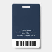 Elegant gecertificeerde notaris publieke lening on badge (Achterkant)