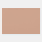 Elegant gedempt roze Minimalistisch en chique Inpakpapier Vel (Voorkant 2)