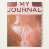 Elegant Gedempte Roos Dagboek Planner (Achterkant)