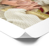 Elegant Gedenk 24 Foto Herdenking Leven Poster (Hoek)