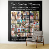 Elegant Gedenk 30 Foto Wandkleed (In situ)