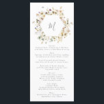 Elegant gedroogd wild bloem pampas Floral Wedding Menu<br><div class="desc">slim menu om het collectie aan te passen *als u meer papieren opties wilt,  kunt u dit ontwerp overbrengen naar een slim programma *of voor meer hulp contact met mij opnemen</div>