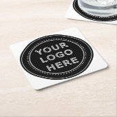 , elegant, gedurfd en verfijnd kartonnen onderzetters (Schuin)