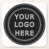 , elegant, gedurfd en verfijnd kartonnen onderzetters (Voorkant)