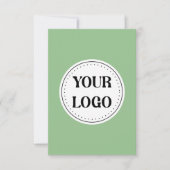 , elegant, gedurfd en verfijnd notitiekaartje (Voorkant)