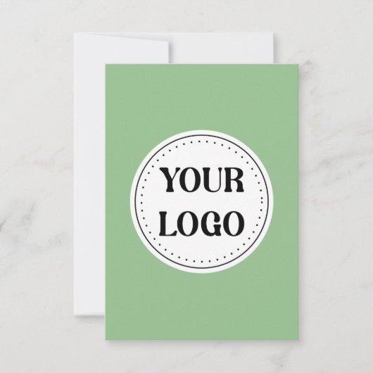 , elegant, gedurfd en verfijnd notitiekaartje (Voorkant)