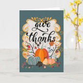 Elegant Geef Bedankt Kaart (Gele Bloem)